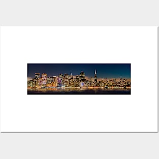 San Francisco Skyline Posters and Art